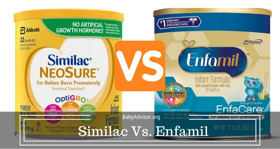 Similac vs. Enfamil Kumpi sopii vauvallesi