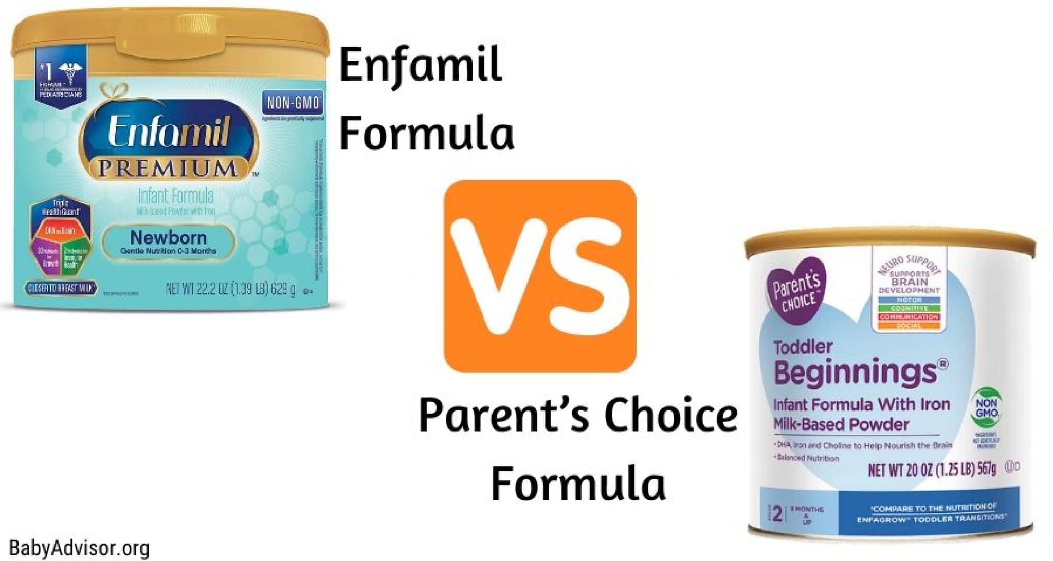 Enfamil vs. Parent’s Choice Formula Is One Better Than Another?