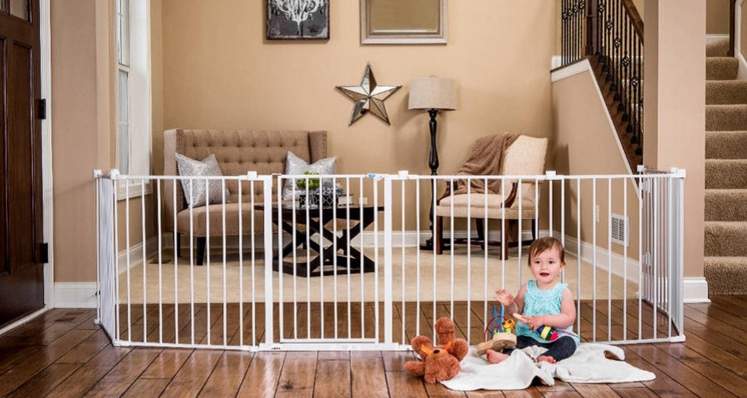 10 Best Long Baby Gates: Mother's Choice in 2024 | Baby Advisor