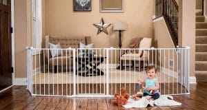 10 Best Long Baby Gates Mother S Choice In 2024 Baby Advisor   Long Baby Gates 300x160 