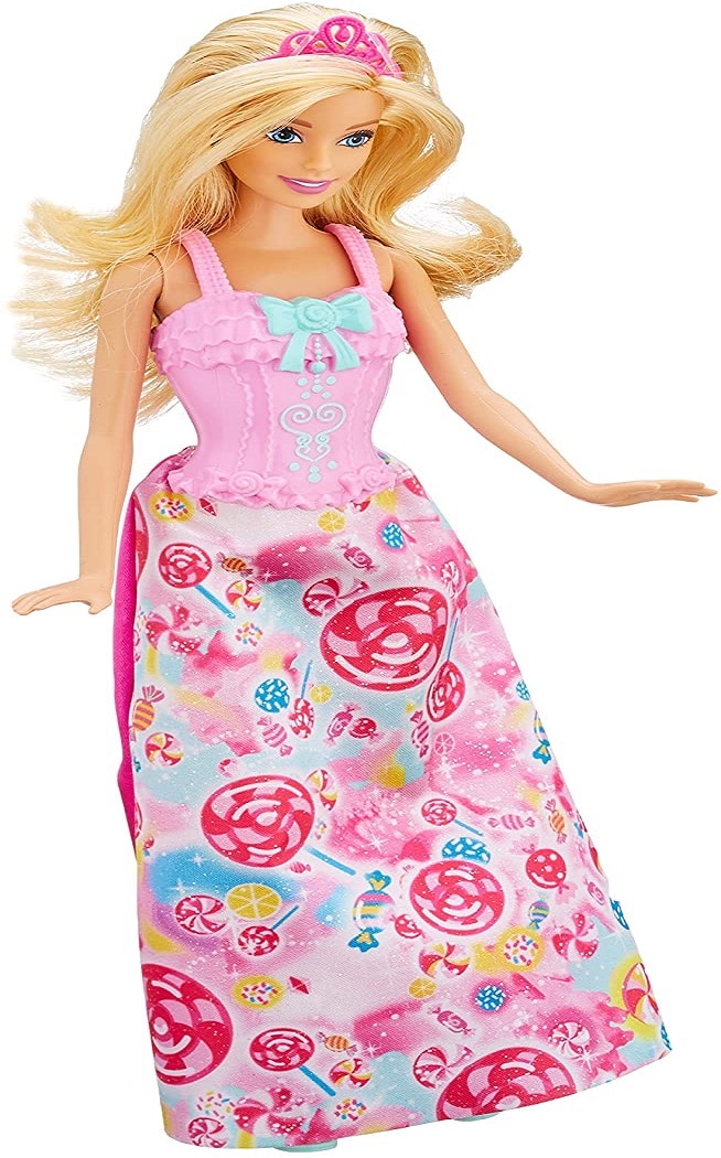 Barbie Doll with Outfits and Accessories for 3 Fairytale Characters
